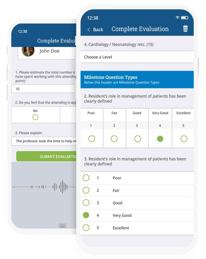 MedHub App - Sample Evaluation